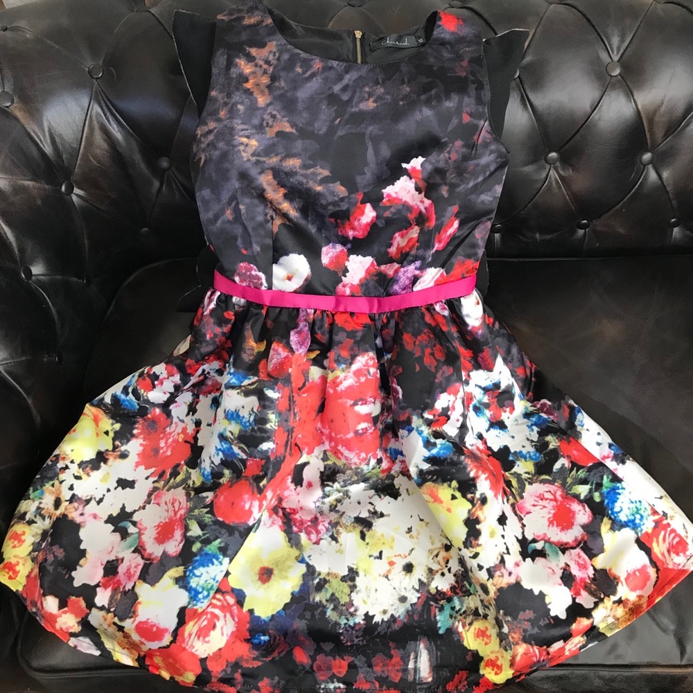 Closing Sale NWOT Chicwish Beautiful Floral Dress - Picture 5 of 14